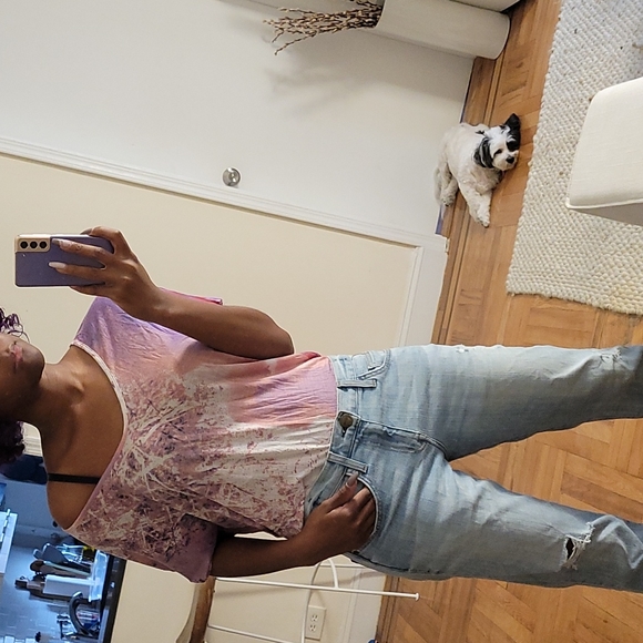 Ett Twa tie dye dolman tunic - Picture 2 of 5